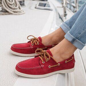 G.H. &b Co. Bass Red Boat Shoes